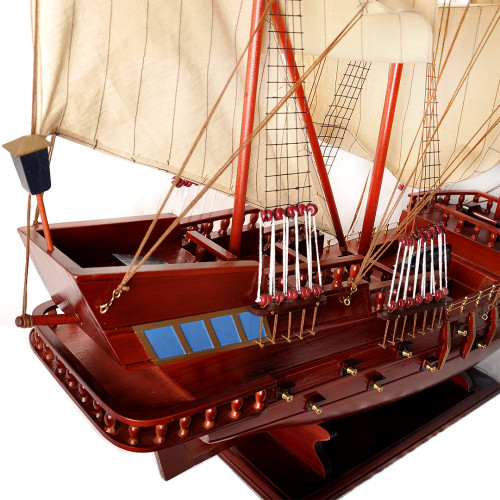 Дерев'яний корабель Парусник 125 см SPANISH  GALEON 